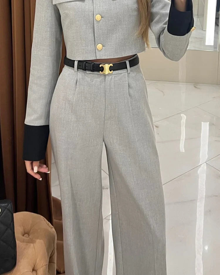 Leonie | Elegante top casual e pantaloni