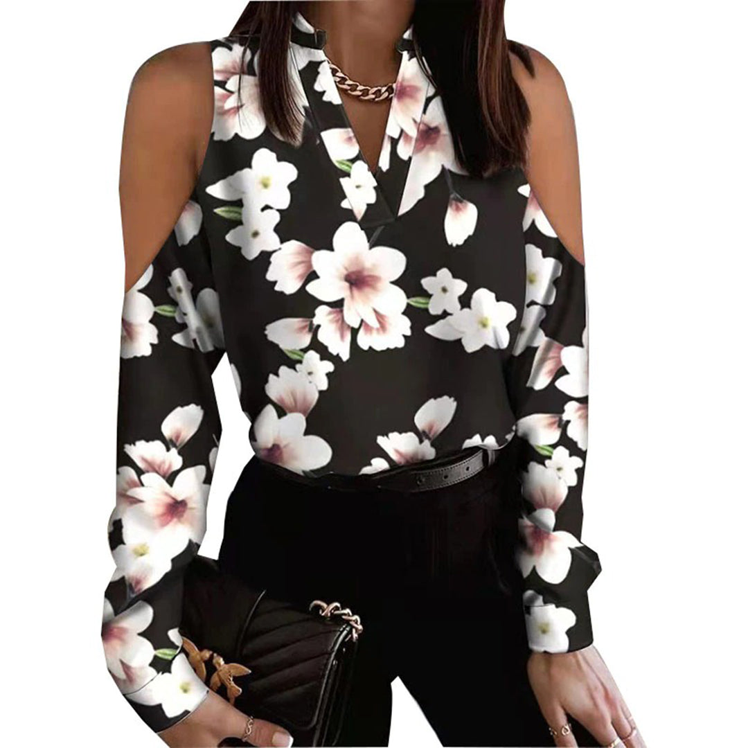CASSIDY | Elegante Bluse mit V-Ausschnitt