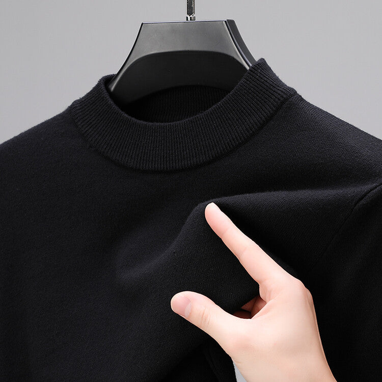 Sian | Kaschmir-Sweater mit geripptem Saum