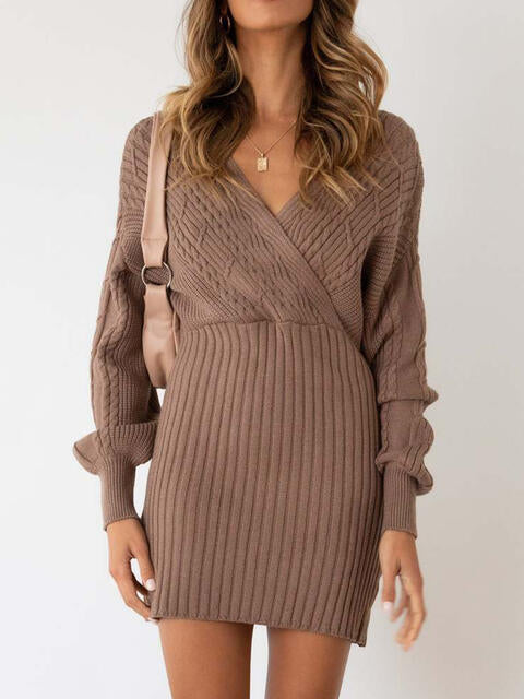 Marisol  | Überschnittener Ausschnitt Kleid