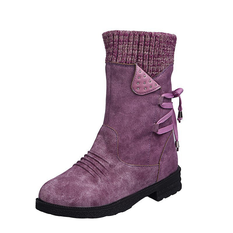 Ruvorin | Luxus-Woll-Winterstiefel aus italienischem Rindsleder