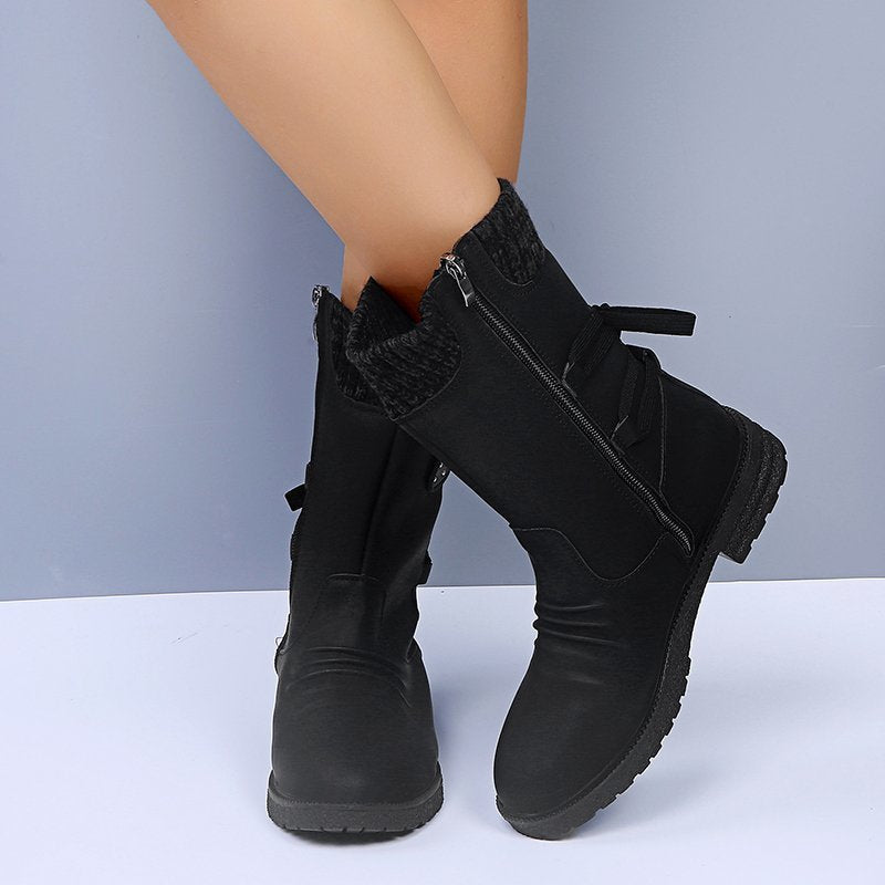 Ruvorin | Luxus-Woll-Winterstiefel aus italienischem Rindsleder