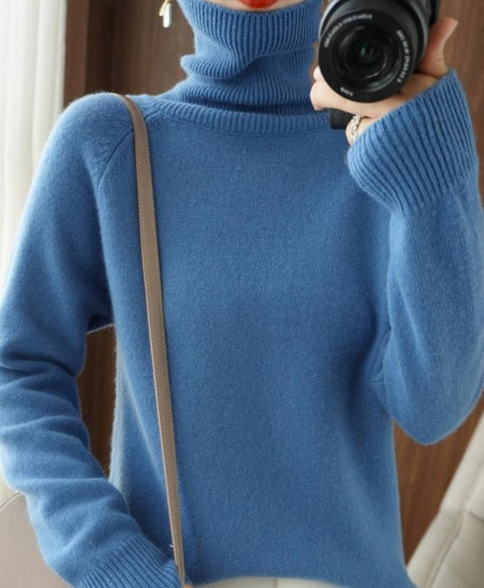 Damen Strickpullover | Klassisches Design | Ultrazarte Feinstrick-Qualität