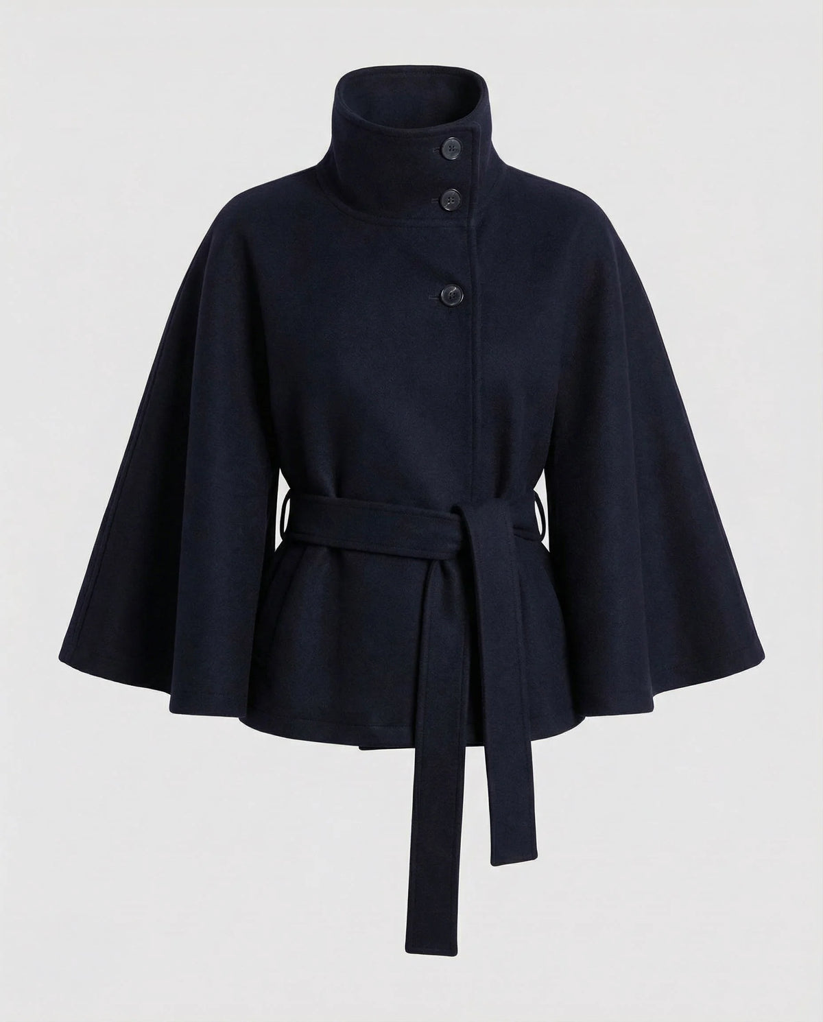 Damen Cape-Jacke mit Gürtel