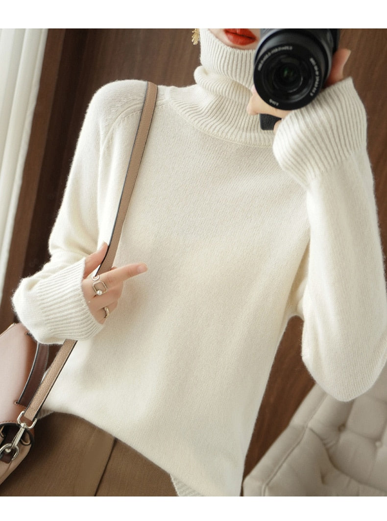 Damen Strickpullover | Klassischer Schnitt | Ultrazarte Feinstrick-Qualität