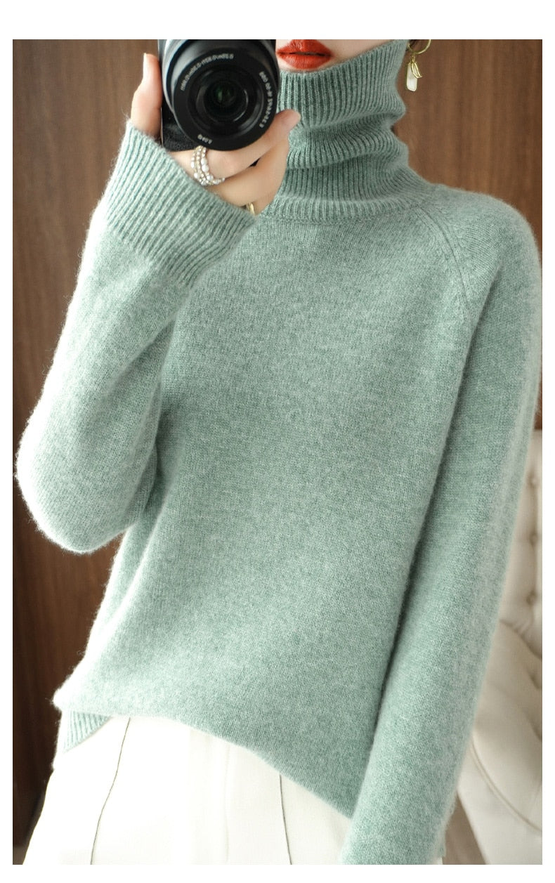 Damen Strickpullover | Klassischer Schnitt | Ultrazarte Feinstrick-Qualität