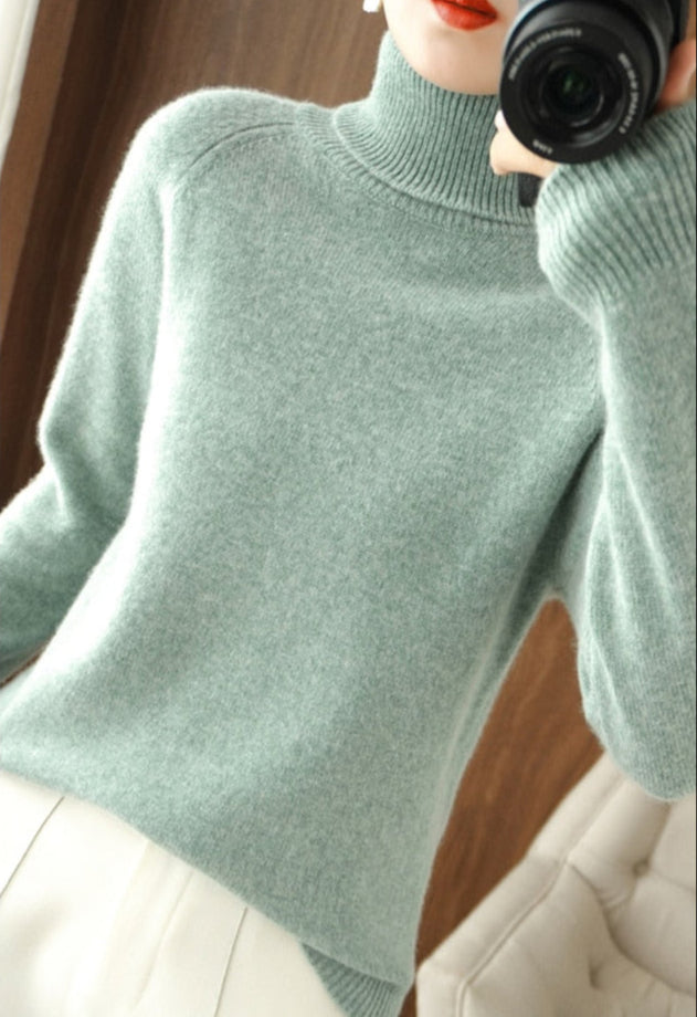 Damen Strickpullover | Klassischer Schnitt | Ultrazarte Feinstrick-Qualität