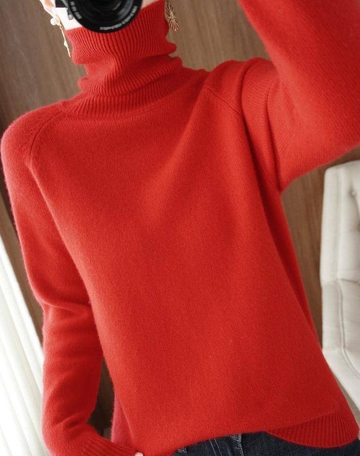 Damen Strickpullover | Klassisches Design | Ultrazarte Feinstrick-Qualität