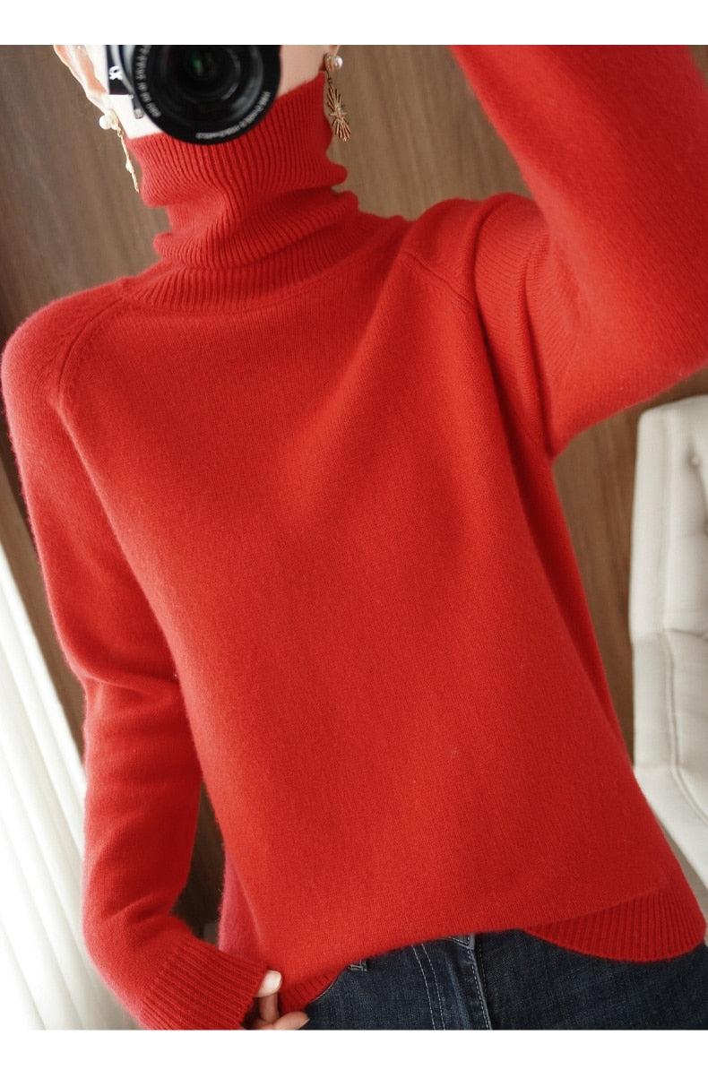 Damen Strickpullover | Klassischer Schnitt | Ultrazarte Feinstrick-Qualität