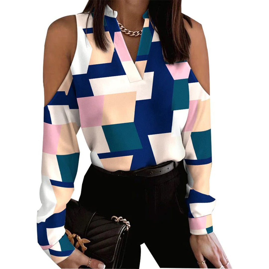CASSIDY | Elegante Bluse mit V-Ausschnitt