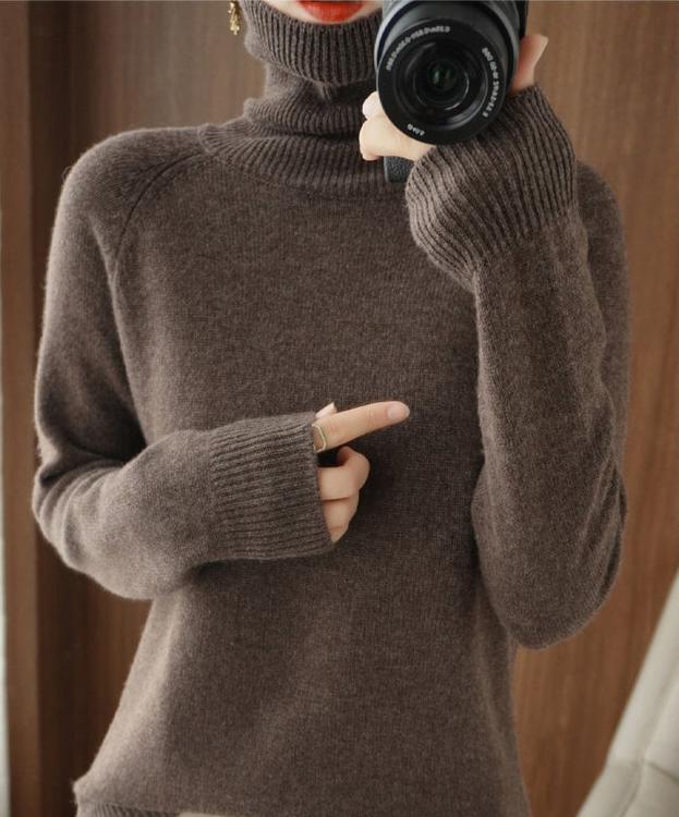 Damen Strickpullover | Klassisches Design | Ultrazarte Feinstrick-Qualität