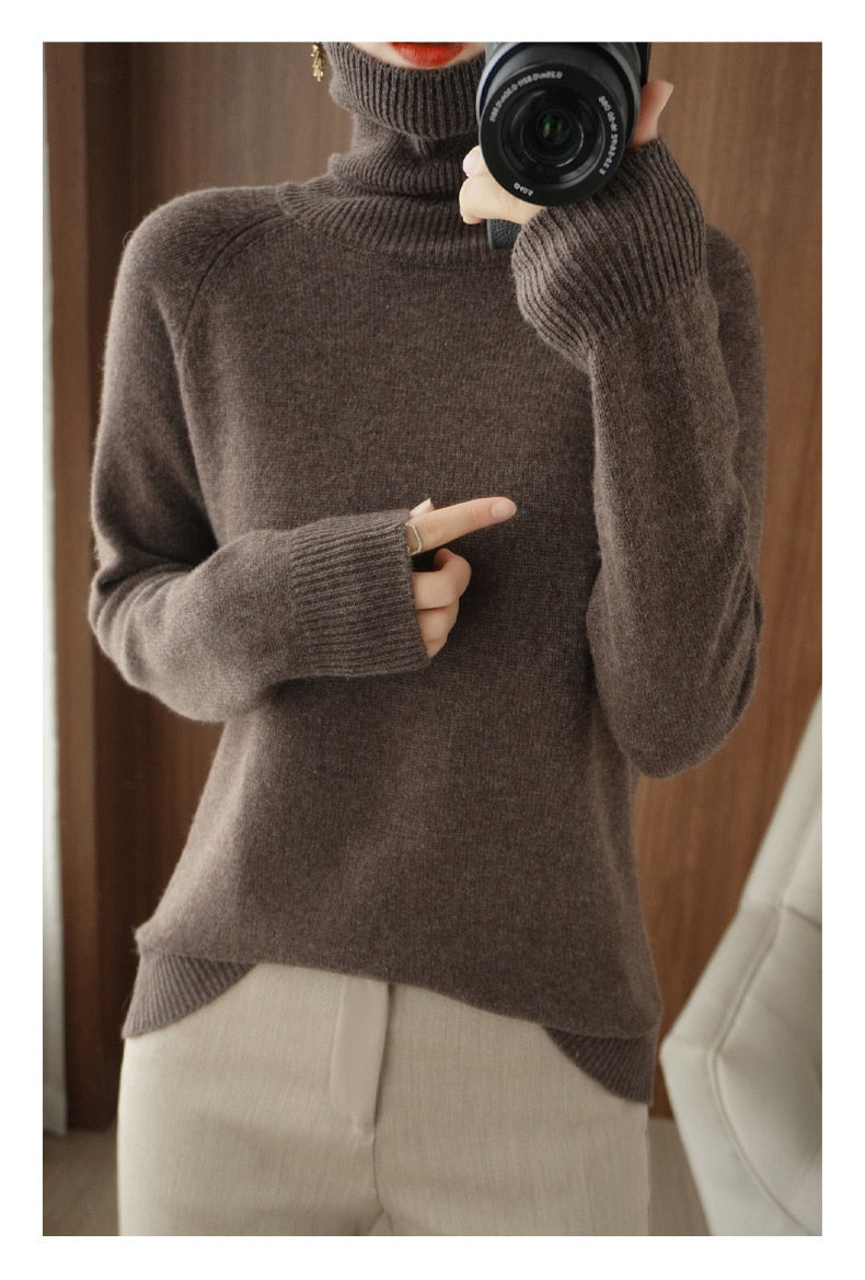 Damen Strickpullover | Klassischer Schnitt | Ultrazarte Feinstrick-Qualität