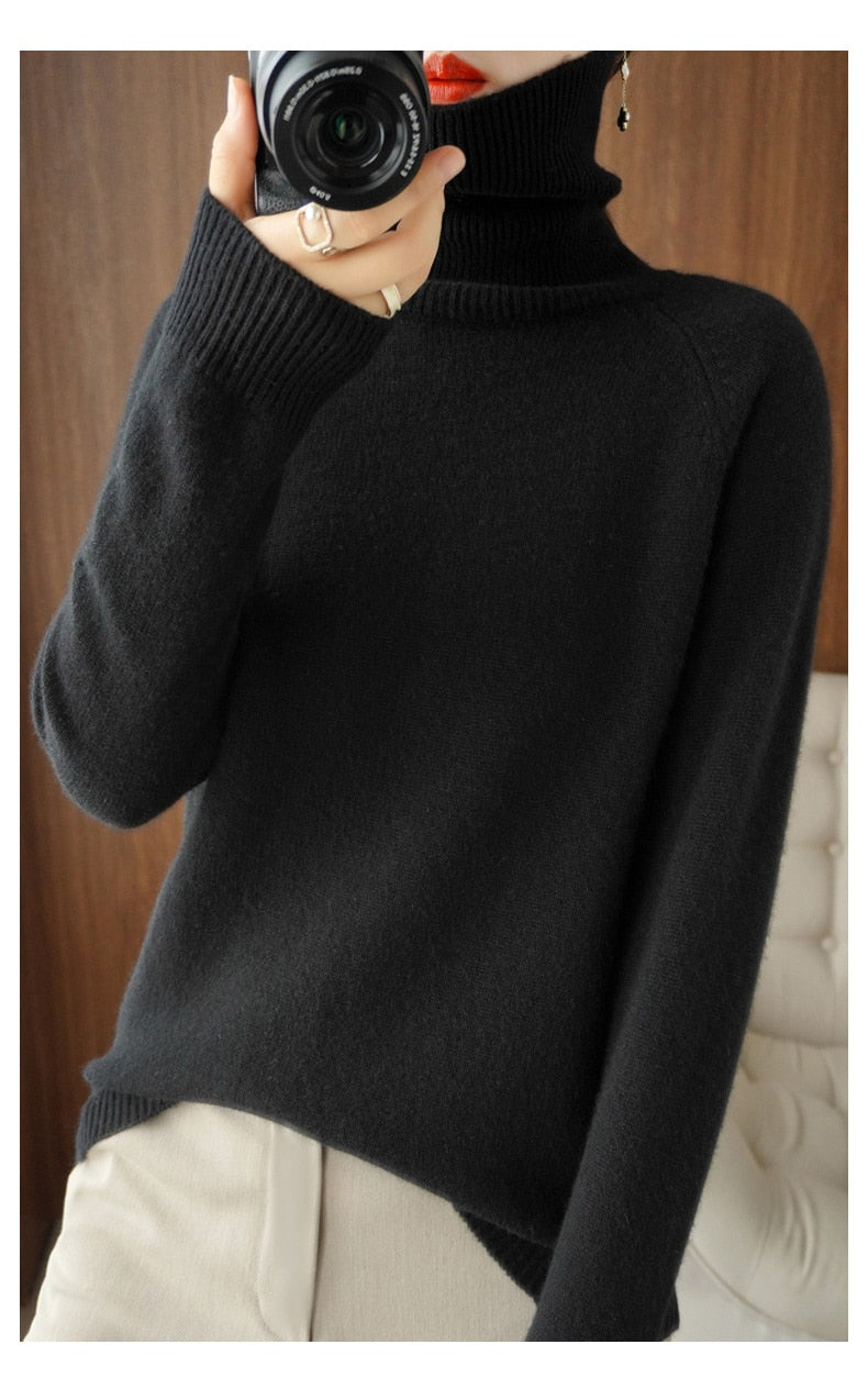 Damen Strickpullover | Klassischer Schnitt | Ultrazarte Feinstrick-Qualität