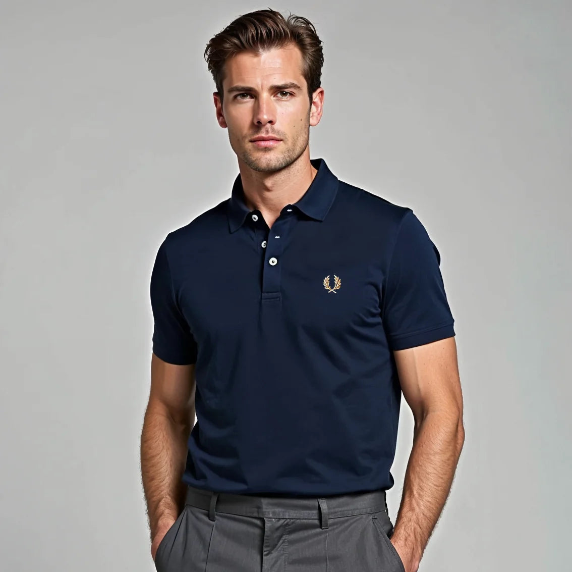 Calvin™ - Elite dehnbares Polo für zeitlosen Stil | 1+1 GRATIS