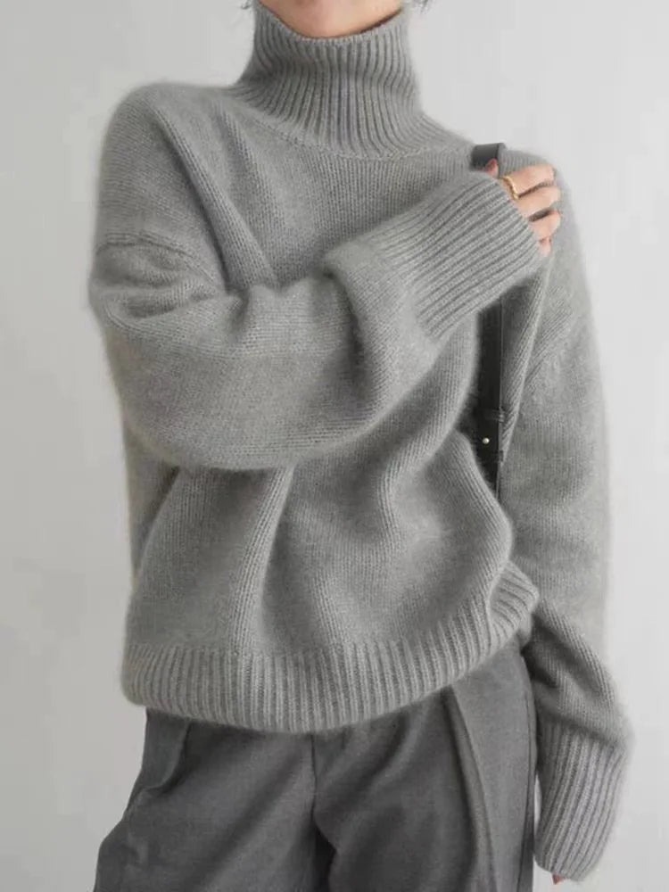 Isabella™ - Eleganter Rollkragenpullover