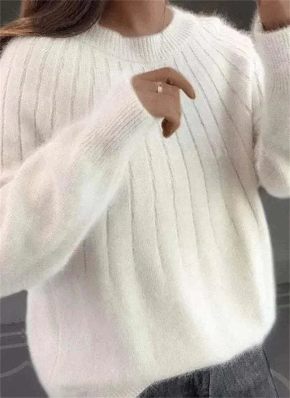 Drusilla |  Flauschiger Kaschmir-Strickpullover