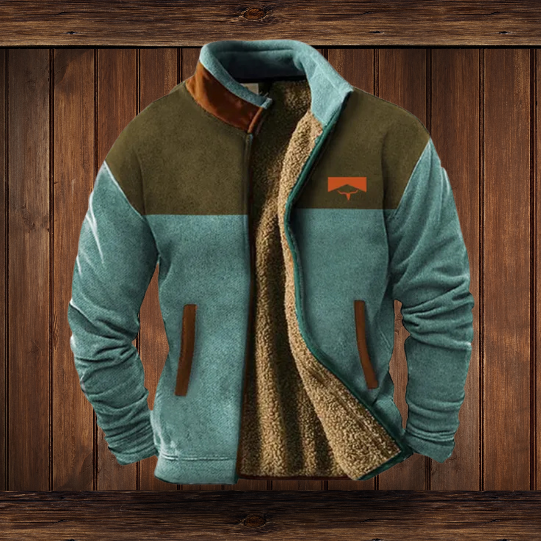 Outdoor Fleece Jacke | Warm Gefüttert | Weiche Struktur | Ideal für Abenteuer