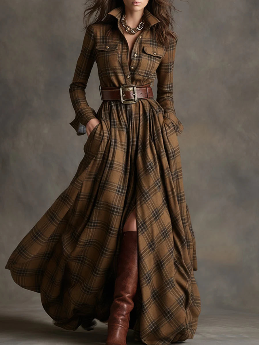 Evelyn™ - Klassisches, elegantes Hemdkleid