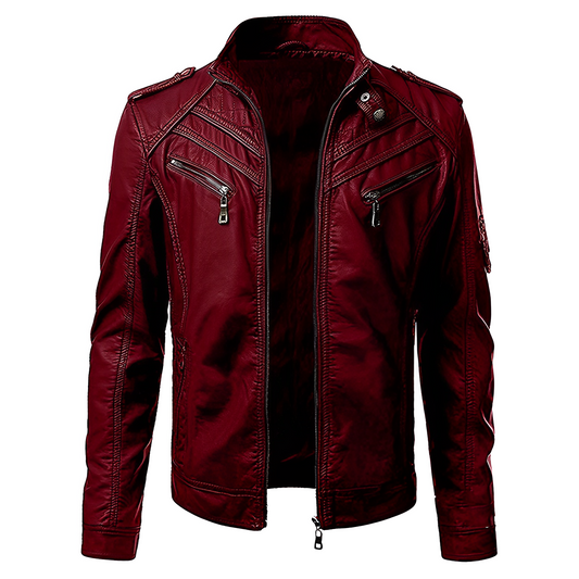 Jax | Luxuriöse Lederjacke für Herren