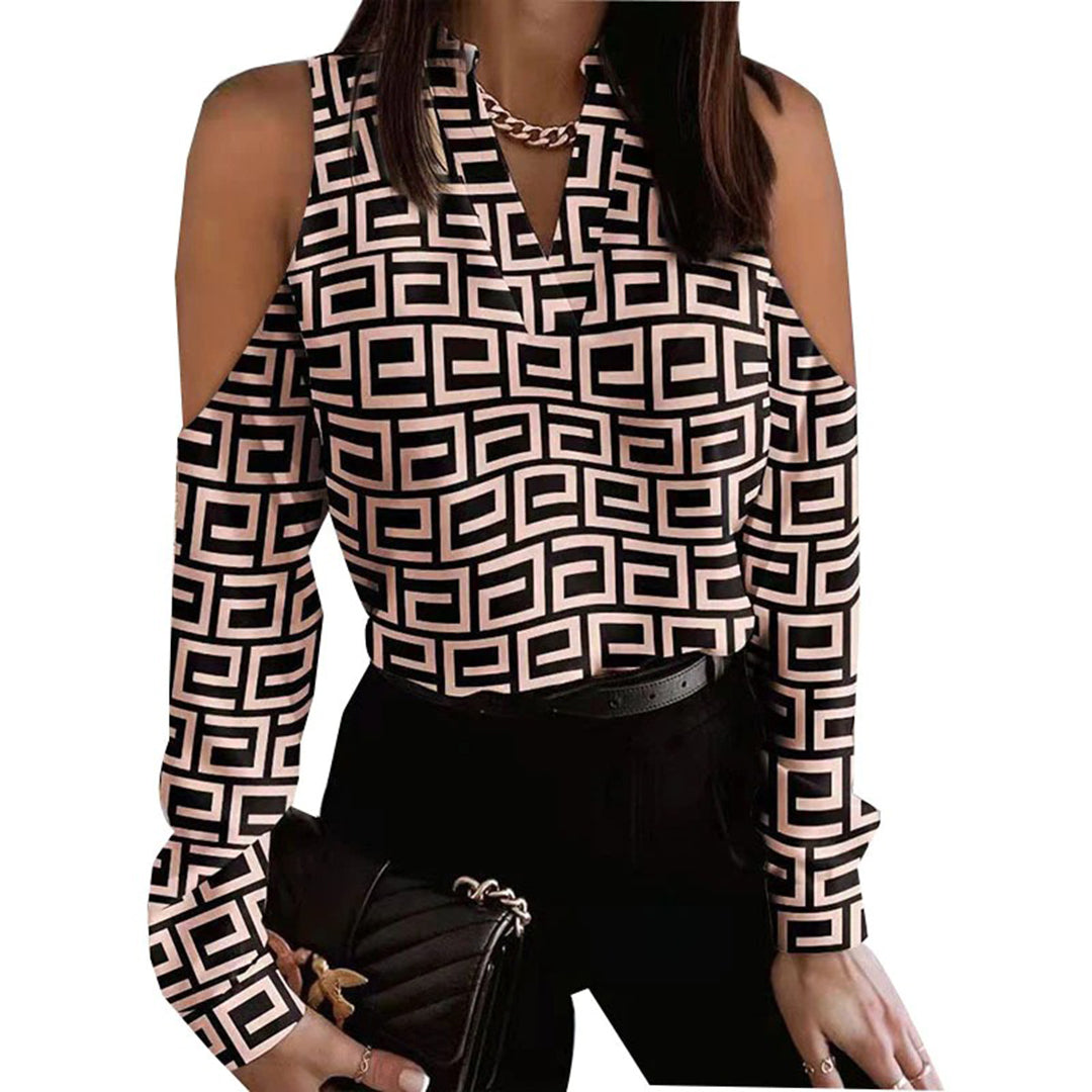 CASSIDY | Elegante Bluse mit V-Ausschnitt