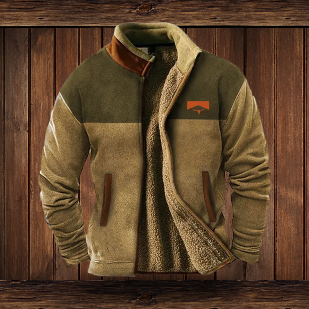 Outdoor Fleece Jacke | Warm Gefüttert | Weiche Struktur | Ideal für Abenteuer
