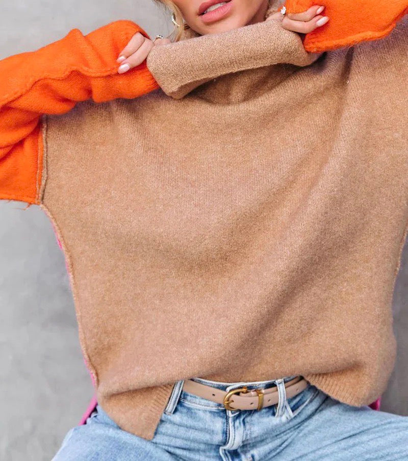 Isidore | Atemberaubender Farbblock-Pullover