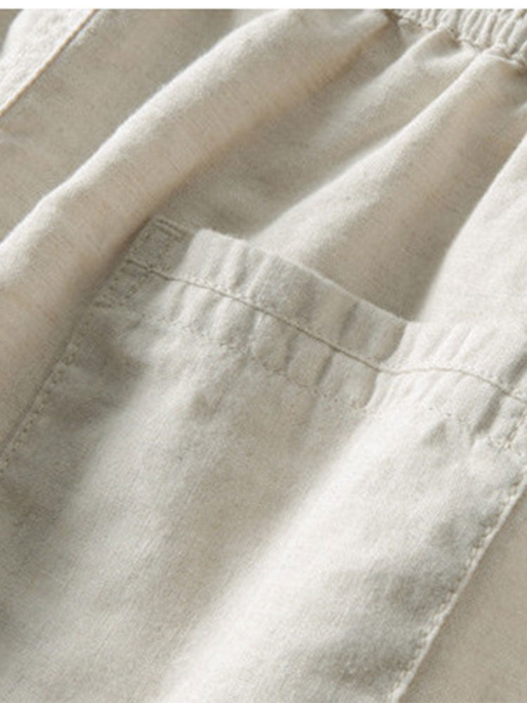 Enrico | Elegantes Ensemble aus Leinenhemd und Hose