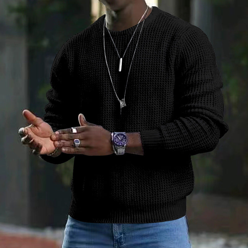 Liana | Pullover da uomo a maniche lunghe con scollo rotondo