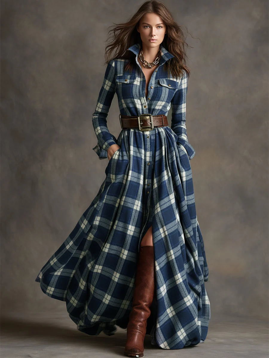 Evelyn™ - Klassisches, elegantes Hemdkleid