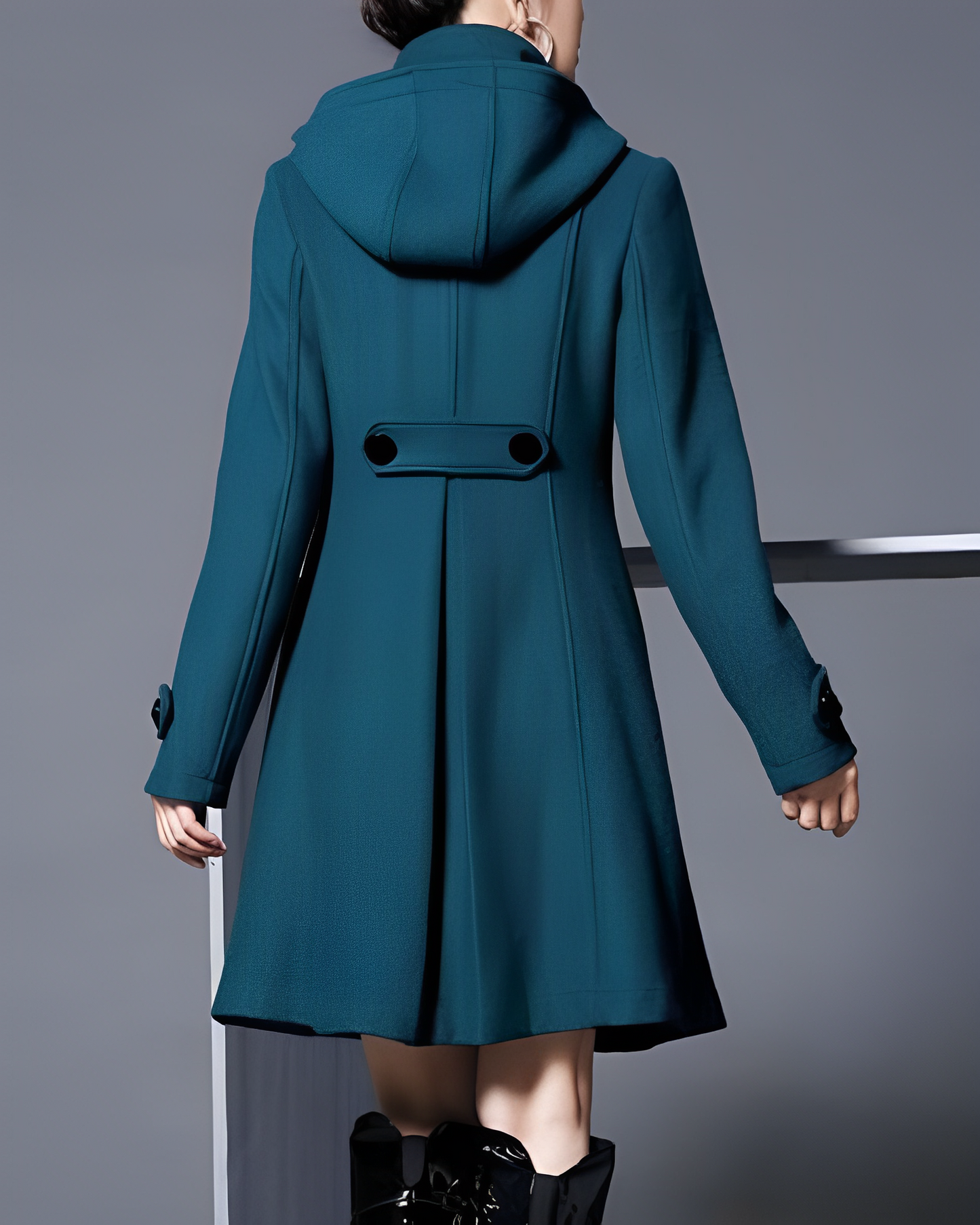 Frauen Mantel | Eleganter Frack mit Seitentaschen | Hochwertiges Material & Klassisches Design