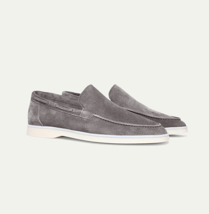 Mocassini da uomo | Slipper classiche | Superficie morbida con texture vellutata e design elegante