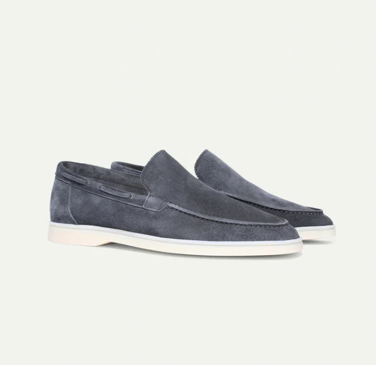 Mocassini da uomo | Slipper classiche | Superficie morbida con texture vellutata e design elegante