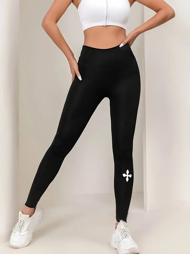 Gekürzte |  Workout Leggings mit hoher Taille