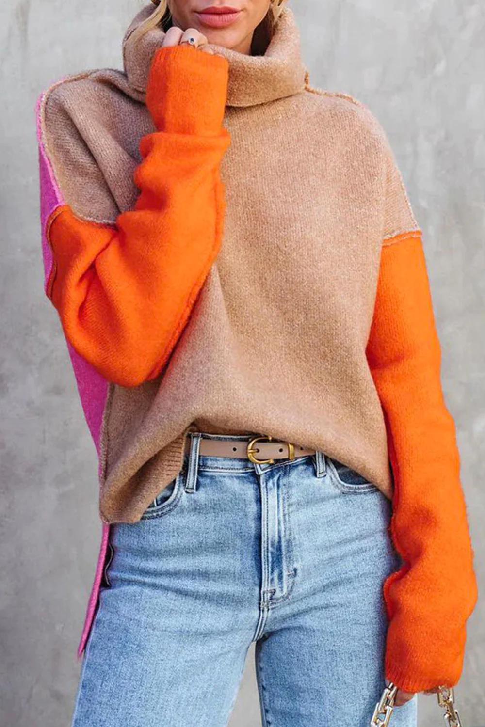 Isidore | Atemberaubender Farbblock-Pullover