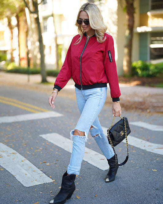 Rhonda | Stilvolle Bomberjacke für Damen