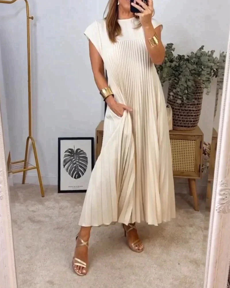 Sheria | Abito elegante plissettato