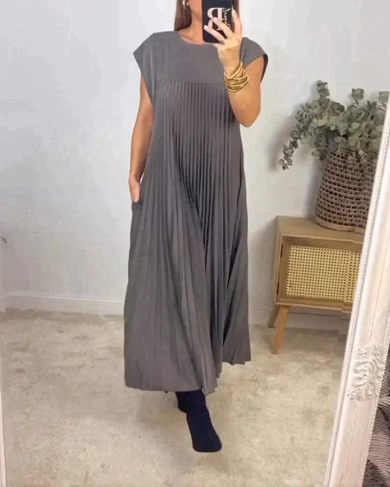 Sheria | Abito elegante plissettato