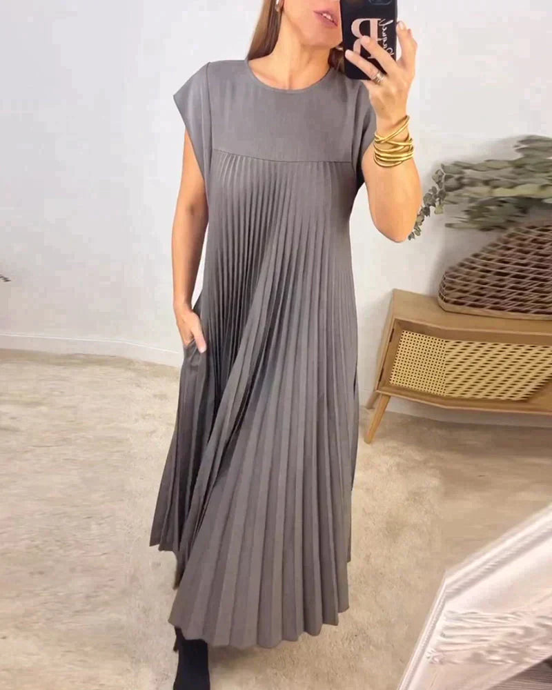 Sheria | Abito elegante plissettato