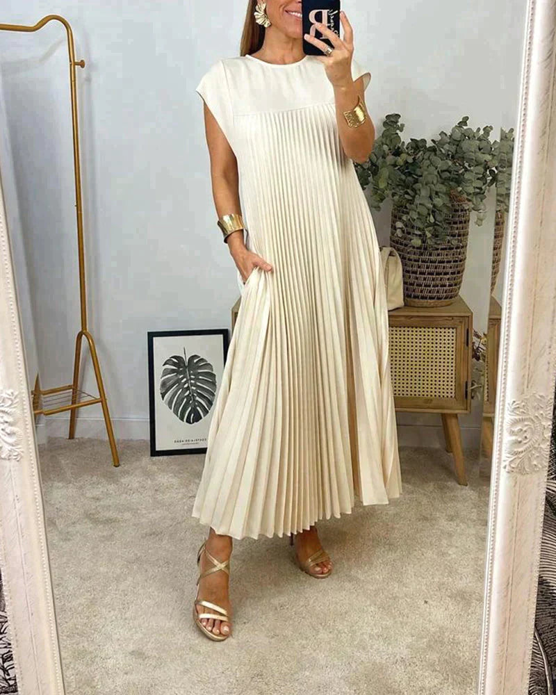 Sheria | Abito elegante plissettato