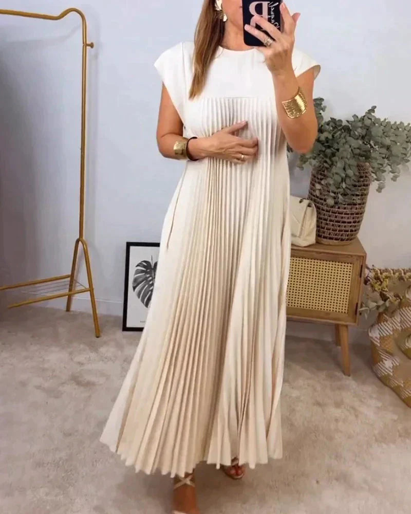 Sheria | Abito elegante plissettato