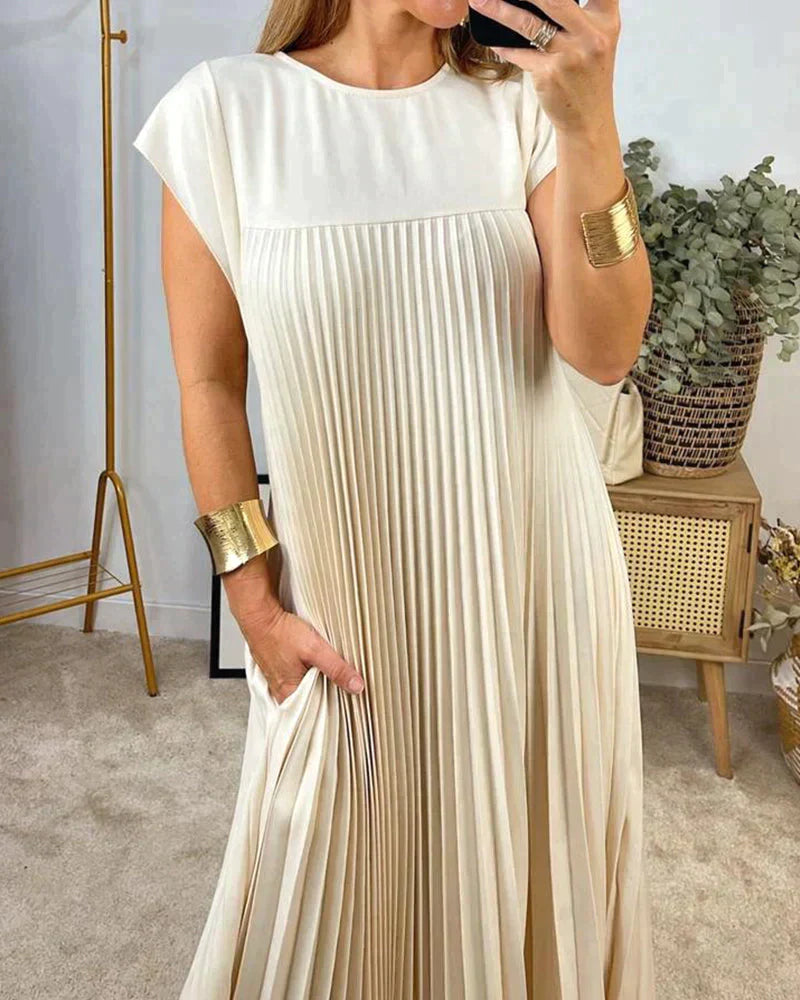 Sheria | Abito elegante plissettato