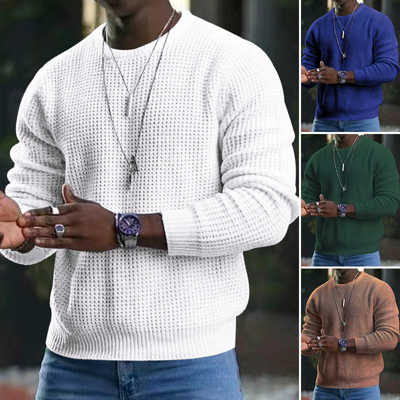 Liana | Pullover da uomo a maniche lunghe con scollo rotondo