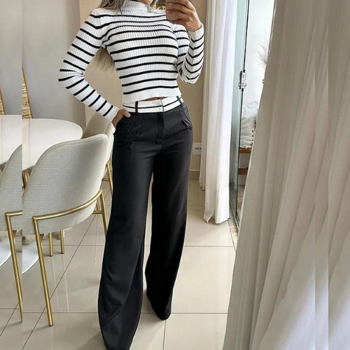 Betty | Stilfulde Tasker & Stribet Elegance
