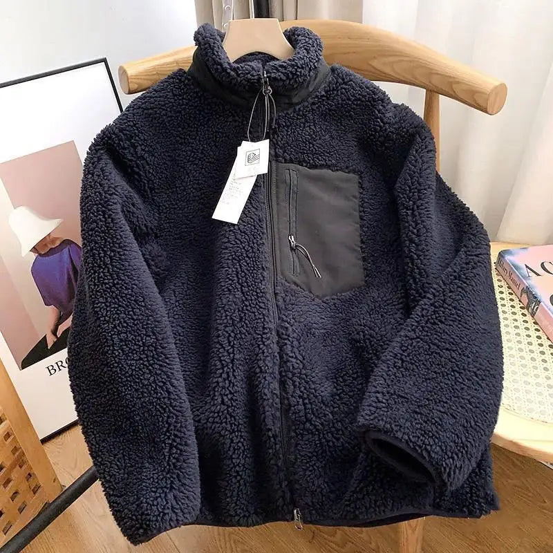 Damen Winterjacke | Teddy-Effekt | Kuschelig weich & winddicht