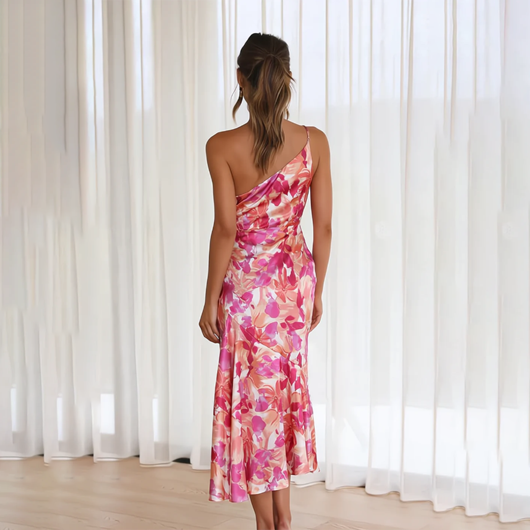 Hinda | Moderne Blumen-Kleid