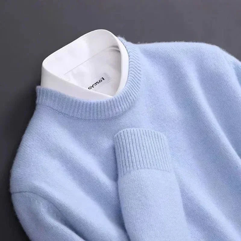 Herren Kaschmir Pullover | Weicher Feinstrick | Klassisch & Wärmend