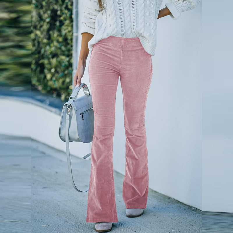 Walker - Dehnbare lange Cordhose