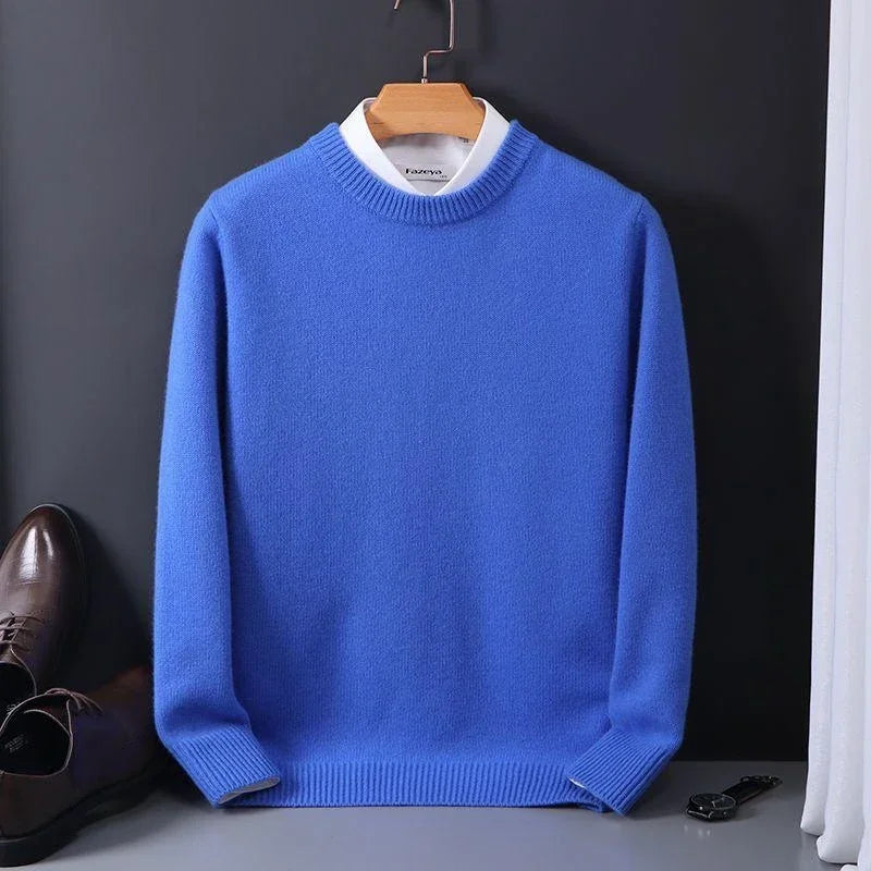 Herren Kaschmir Pullover | Weicher Feinstrick | Klassisch & Wärmend