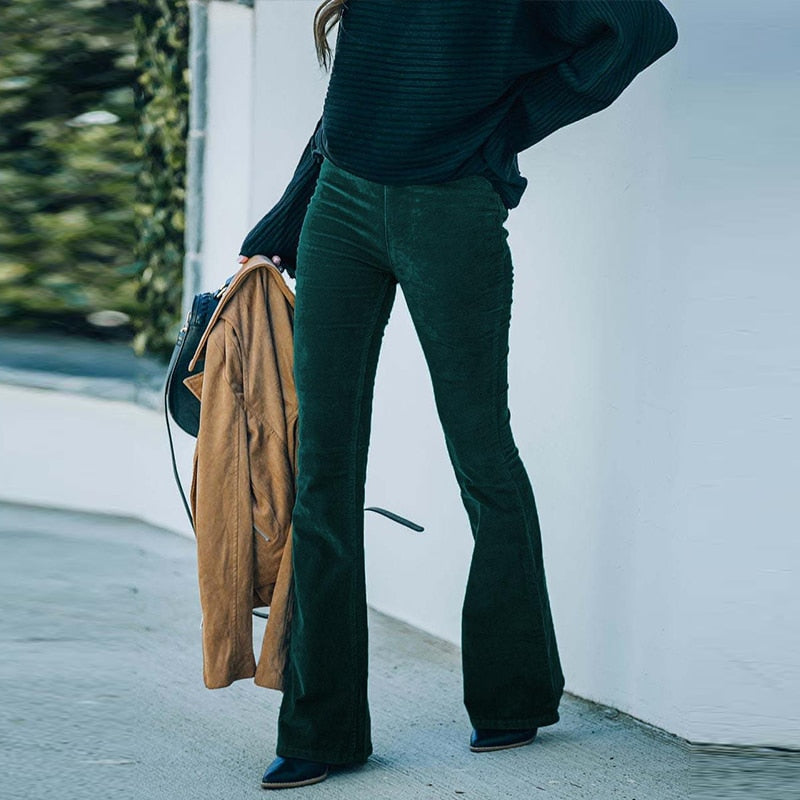 Walker - Dehnbare lange Cordhose