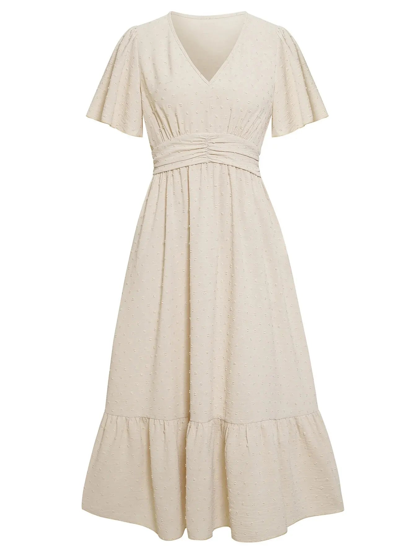 Rylee - Frauen Fließendes Langes Kleid